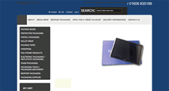 Desktop Screenshot of packagingone.co.uk